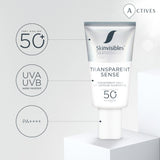 TRANSPARENT SENSE SPF50+