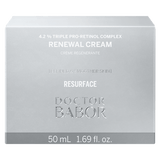 Descubre la Doctor Babor Resurface Renewal Cream, la crema renovadora que reduce arrugas, unifica el tono y devuelve la luminosidad a la piel. Ideal para pieles maduras.
