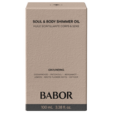 Aceite corporal rico y luminoso para una piel radiante y flexible. Soul & Body Shimmer Oil proporciona un momento de relajación para el cuerpo y los sentidos.