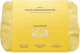 Doctor Babor Solar & Radiance Routine Set es una rutina solar de edición limitada diseñada para proteger, hidratar y calmar la piel expuesta al sol.
