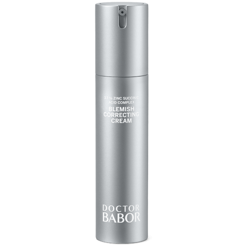 Descubre la Doctor Babor Clarifying Blemish Correcting Cream, la crema facial que reduce imperfecciones, regula el sebo y minimiza los poros. Ideal para pieles mixtas y grasas. ¡Consigue una piel clara y radiante!