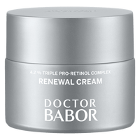 Descubre la Doctor Babor Resurface Renewal Cream, la crema renovadora que reduce arrugas, unifica el tono y devuelve la luminosidad a la piel. Ideal para pieles maduras.