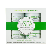 BCL SPA Lemongrass + Té verde Starter Kit 454 g