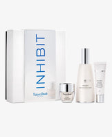 Set Inhibit Natura Bissé, sérum lifting facial, crema reafirmante cuello, rutina antiedad, cosmética de lujo, efecto tensor, tratamiento facial profesional, cuidado rostro y escote, skincare reafirmante, edición limitada Natura Bissé.